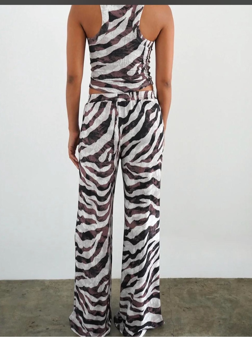 LNA Safari Ribbed Set - Tank and Bottoms NWT Size Small - Picture 4 of 4